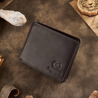 SKÓRZANY PORTFEL MĘSKI RFID PAOLO PERUZZI  T-79-BR