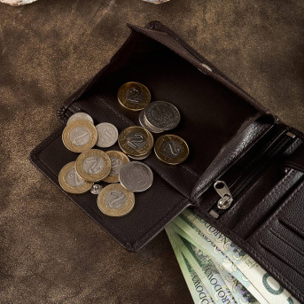 SKÓRZANY PORTFEL MĘSKI RFID PAOLO PERUZZI  T-79-BR