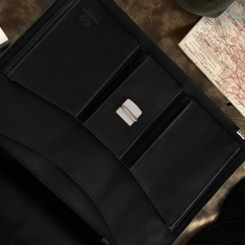 TECZKA MĘSKA ZE SKÓRY NATURALNEJ VINTAGE PAOLO PERUZZI T-80-HBL