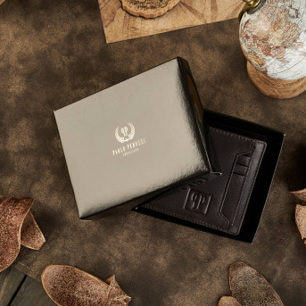 SKÓRZANY PORTFEL MĘSKI RFID PAOLO PERUZZI  T-78-BR