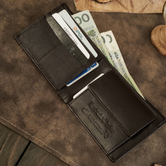 SKÓRZANY PORTFEL MĘSKI RFID PAOLO PERUZZI  T-78-BR