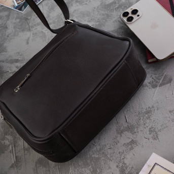 SKÓRZANA LISTONOSZKA DAMSKA NA RAMIĘ PAOLO PERUZZI Z-52-BR