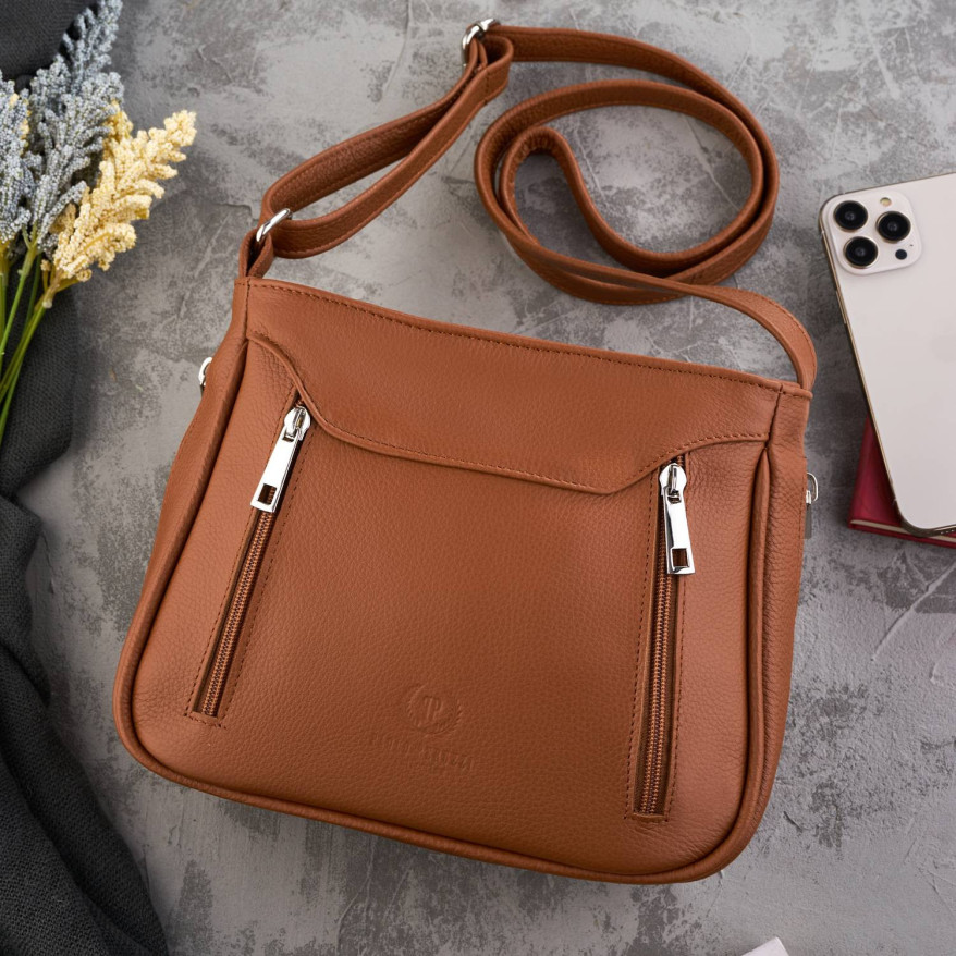 KONIAKOWA LISTONOSZKA DAMSKA SKÓRZANA PAOLO PERUZZI Z-52-CG