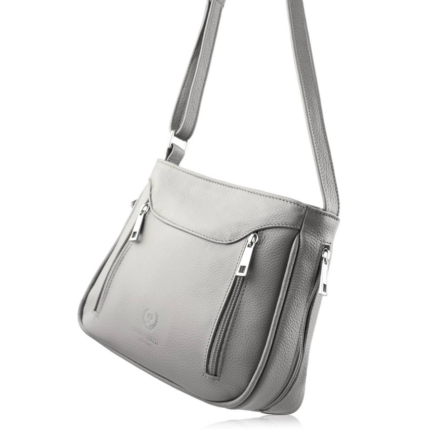 MAŁA TOREBKA DAMSKA  SKÓRZANA PAOLO PERUZZI Z-52-GR