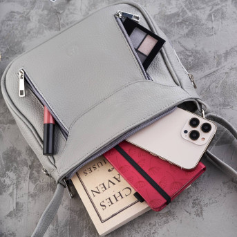 MAŁA TOREBKA DAMSKA  SKÓRZANA PAOLO PERUZZI Z-52-GR