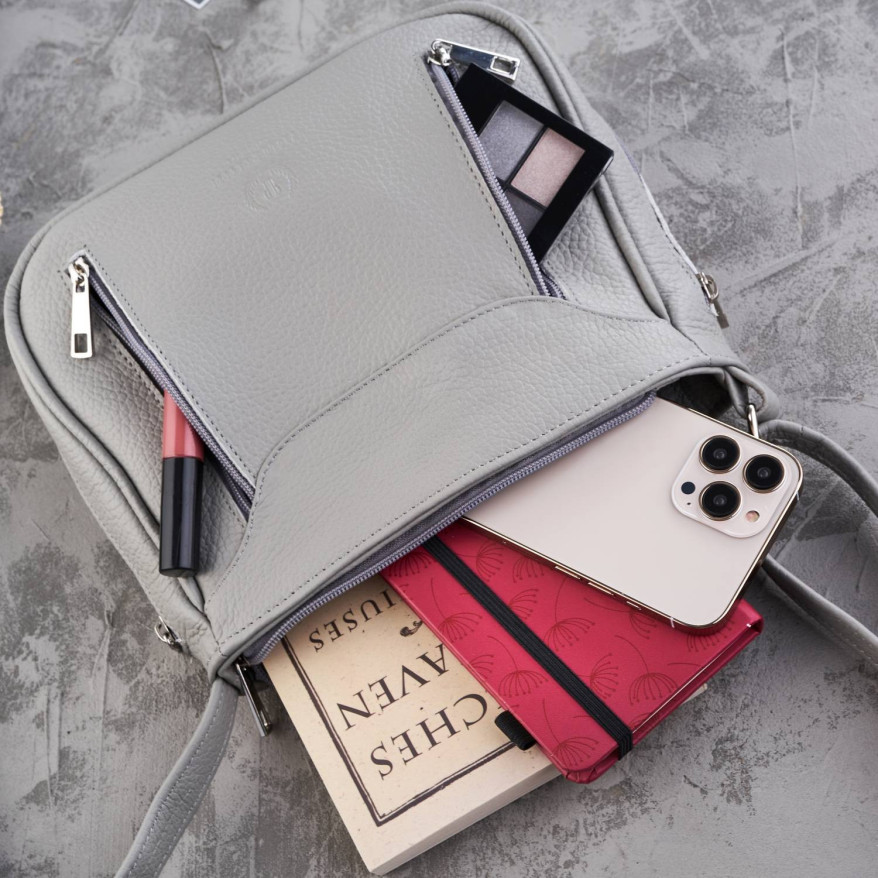 MAŁA TOREBKA DAMSKA  SKÓRZANA PAOLO PERUZZI Z-52-GR