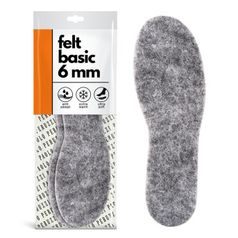 R. 38 - Wkładki filcowe Felt Basic 6mm Paolo Peruzzi 01W38