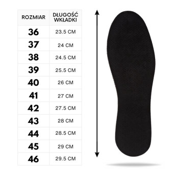 R. 36 – WKŁADKI ODDYCHAJĄCE AIRY SPORTY DELUXE 07W36 PAOLO PERUZZI