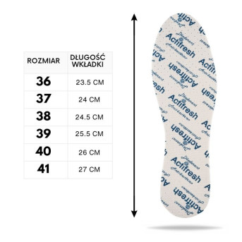 R. 38 – ZESTAW WKŁADEK DAMSKICH LADIES COMFY SPORT 10W38 PAOLO PERUZZI