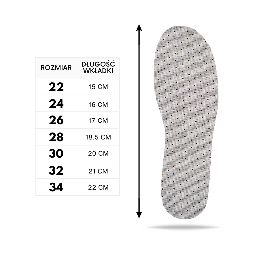 R. 30 – DZIECIĘCE WKŁADKI KORKOWE COMFY LATEX CORK 09W30 PAOLO PERUZZI