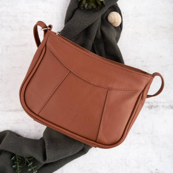 KONIAKOWA TOREBKA DAMSKA ZE SKÓRY PAOLO PERUZZI Z-54-CG