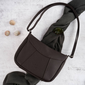 SKÓRZANA TOREBKA DAMSKA NA RAMIĘ PAOLO PERUZZI Z-54-BR