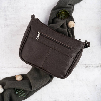 SKÓRZANA TOREBKA DAMSKA NA RAMIĘ PAOLO PERUZZI Z-54-BR