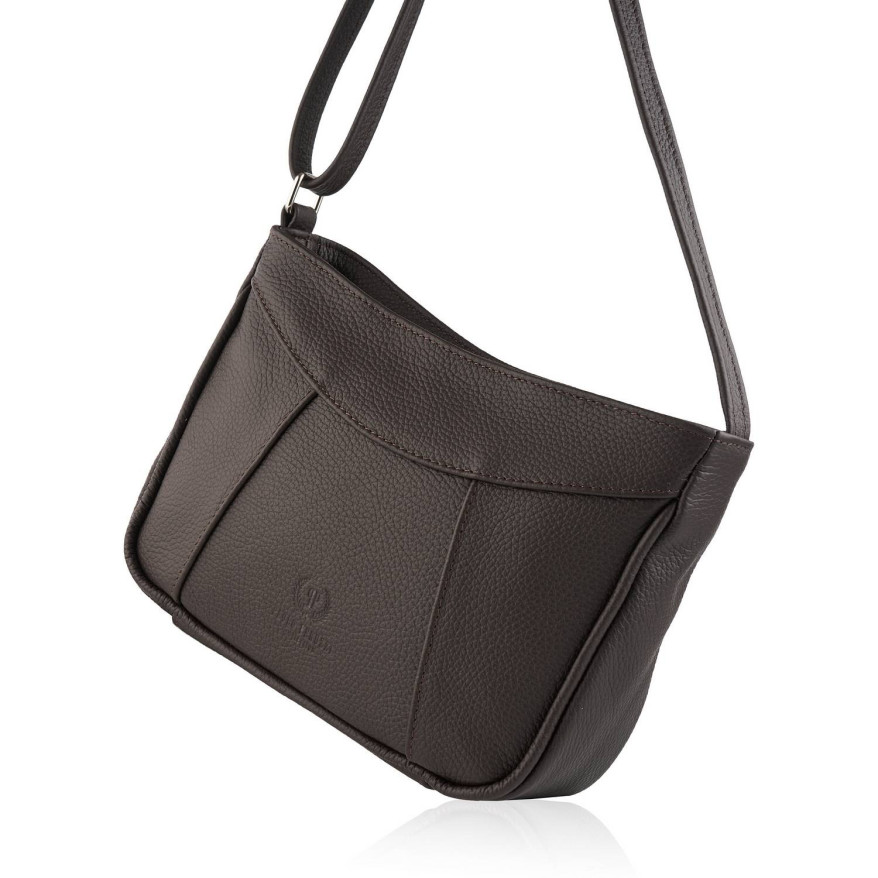 SKÓRZANA TOREBKA DAMSKA NA RAMIĘ PAOLO PERUZZI Z-54-BR