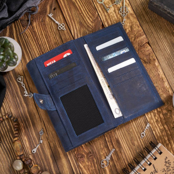 ZESTAW ZUP-56-DB SASZETKA T-36-DB PORTFEL ZE SKÓRY NATURALNEJ T-05-DB