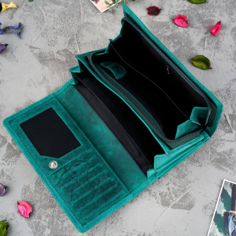 ZESTAW ZUP-56-GR SASZETKA SKÓRZANA T-36-GR PORTFEL T-05-GR