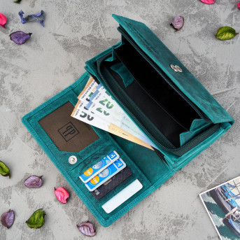 ZESTAW PREZENTOWY ZUP-37-GR PORTFEL SKÓRZANY T-05 I ETUI T-51