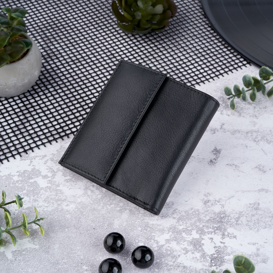 CZARNY SKÓRZANY PORTFEL DAMSKI PAOLO PERUZZI IN-28-BL