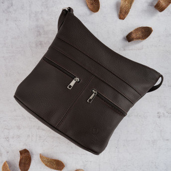 SKÓRZANA LISTONOSZKA DAMSKA PAOLO PERUZZI Z-53-BR