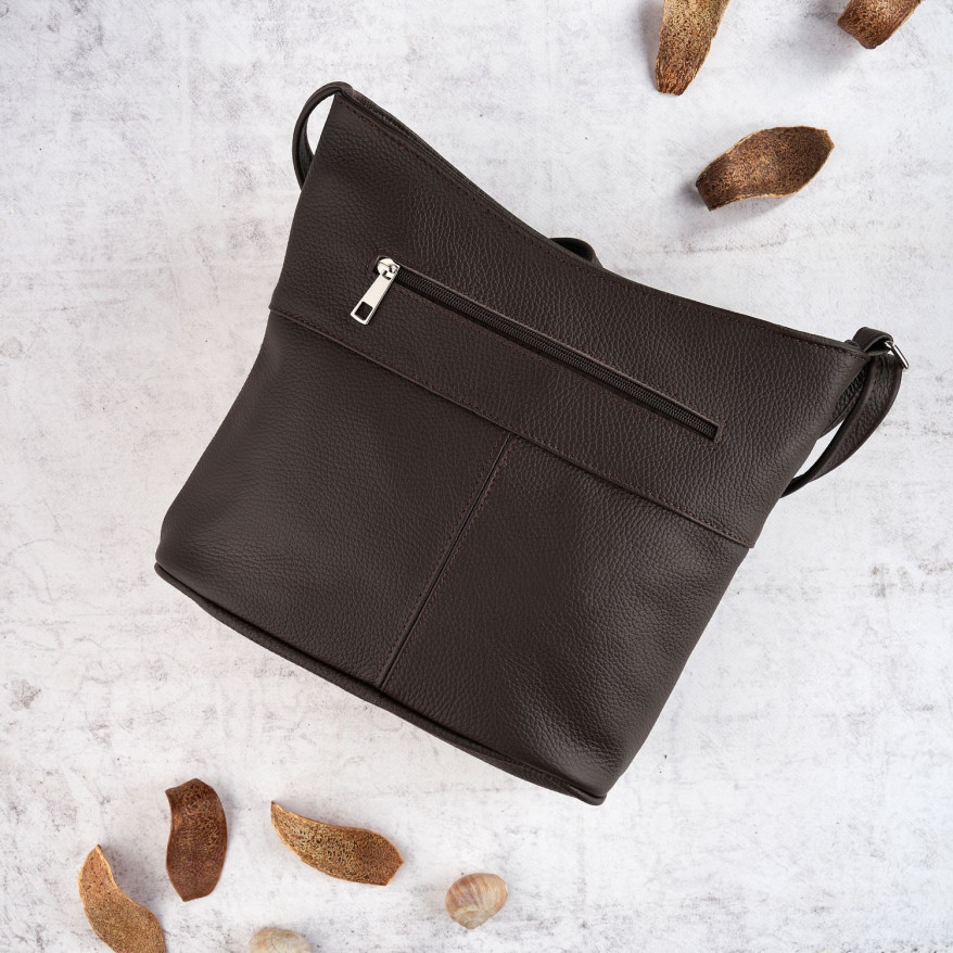 SKÓRZANA LISTONOSZKA DAMSKA PAOLO PERUZZI Z-53-BR