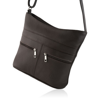 SKÓRZANA LISTONOSZKA DAMSKA PAOLO PERUZZI Z-53-BR