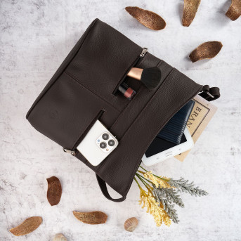 SKÓRZANA LISTONOSZKA DAMSKA PAOLO PERUZZI Z-53-BR