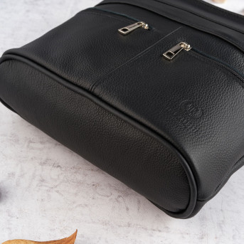 SKÓRZANA TOREBKA DAMSKA PAOLO PERUZZI Z-53-BL