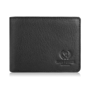 Zestaw prezentowy dla niego ZUP-76-BL SASZETKA MĘSKA NA RAMIĘ T-74 I SKÓRZANY PORTFEL MĘSKI T-79