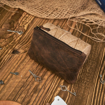 ZESTAW PREZENTOWY ZUP-37-BR PORTFEL SKÓRZANY T-05 I ETUI T-51