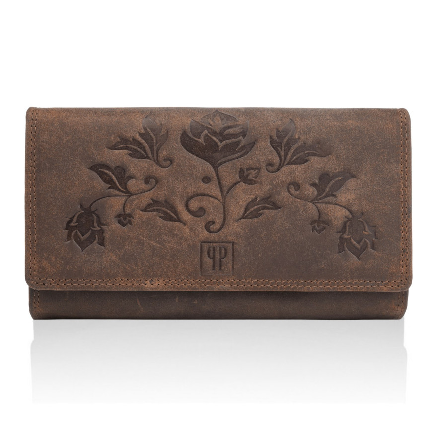 ZESTAW PREZENTOWY ZUP-37-BR PORTFEL SKÓRZANY T-05 I ETUI T-51