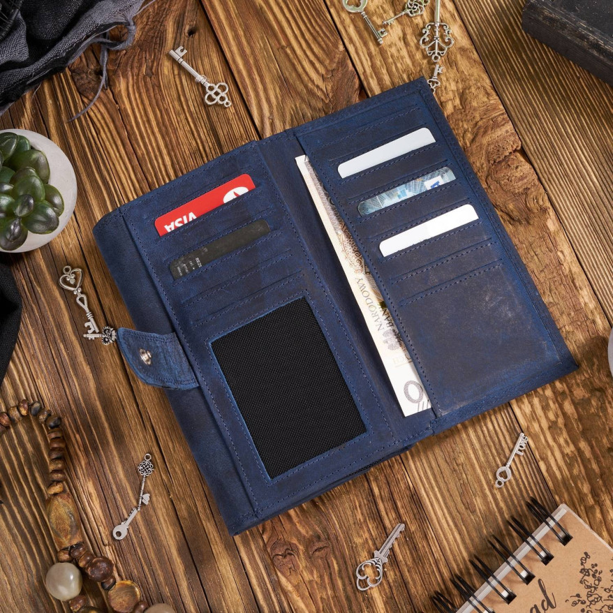 ZESTAW PREZENTOWY ZUP-37-DB PORTFEL SKÓRZANY T-05 I ETUI T-51