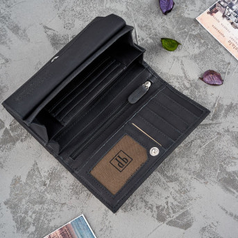 ZESTAW PREZENTOWY ZUP-39-BL PORTFEL DAMSKI SKÓRZANY T-44 I ETUI T-51