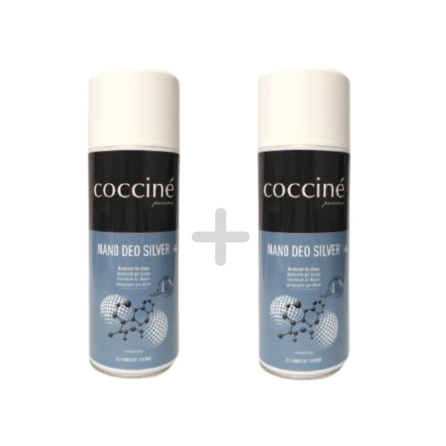 ZES-17 ZESTAW 2X DEZODORANT NANO DEO SILVER COCCINE 400ML