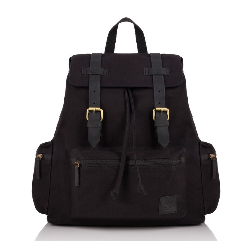 ZESTAW PREZENTOWY ZUP-86-BL POJEMNY PLECAK MĘSKI T-24-BL I PORTFEL T-03-BL