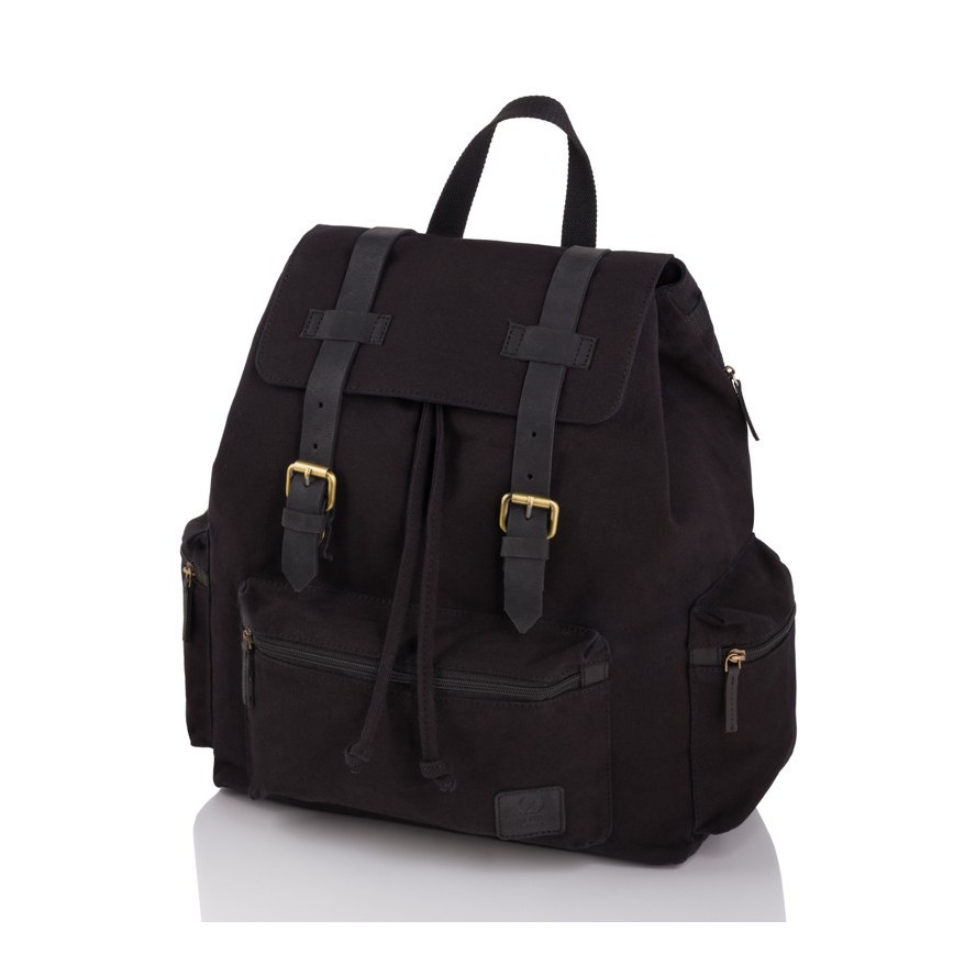 ZESTAW PREZENTOWY ZUP-86-BL POJEMNY PLECAK MĘSKI T-24-BL I PORTFEL T-03-BL