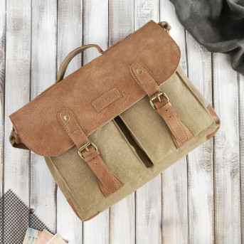 TORBA MĘSKA NA RAMIĘ ZE SKÓRY WEGAŃSKIEJ PAOLO PERUZZI E-07-MC