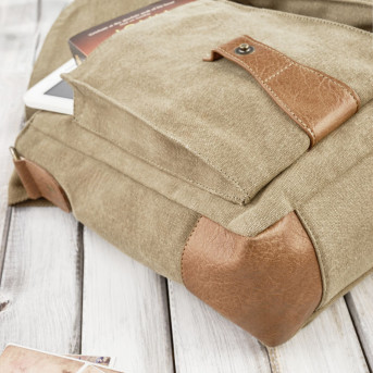 TORBA MĘSKA NA RAMIĘ ZE SKÓRY WEGAŃSKIEJ PAOLO PERUZZI E-07-MC