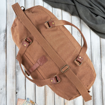 TORBA MĘSKA PODRÓŻNA DUŻA BRĄZOWA PAOLO PERUZZI E-02-BR