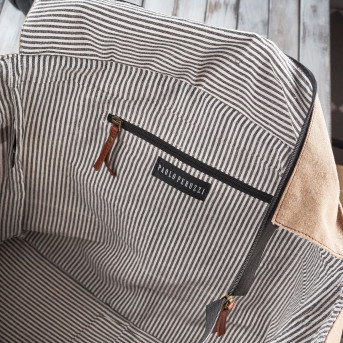 TOREBKA DAMSKA NA RAMIĘ Z NADRUKIEM DUŻA A4 PAOLO PERUZZI E-13-MC