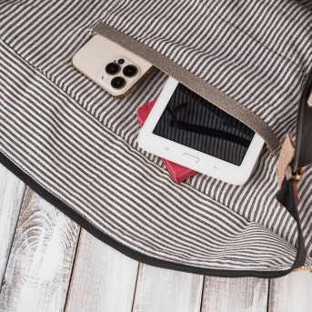 TOREBKA DAMSKA NA RAMIĘ Z NADRUKIEM DUŻA A4 PAOLO PERUZZI E-13-MC