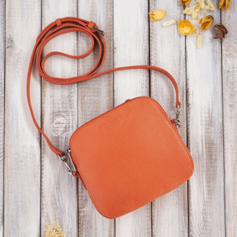 Torebka damska mała skórzana IN-61 torebeczka damska ze skóry naturalnej PAOLO PERUZZI