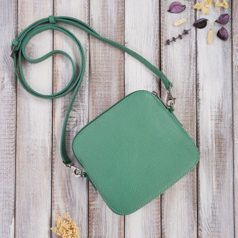 Torebka damska mała skórzana IN-61 torebeczka damska ze skóry naturalnej PAOLO PERUZZI