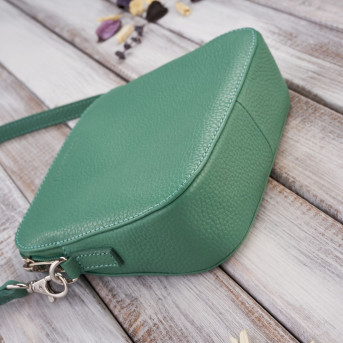 Torebka damska mała skórzana IN-61 torebeczka damska ze skóry naturalnej PAOLO PERUZZI