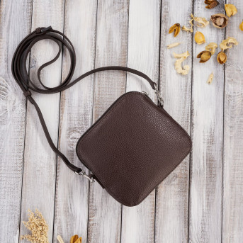 Torebka damska mała skórzana IN-61 torebeczka damska ze skóry naturalnej PAOLO PERUZZI