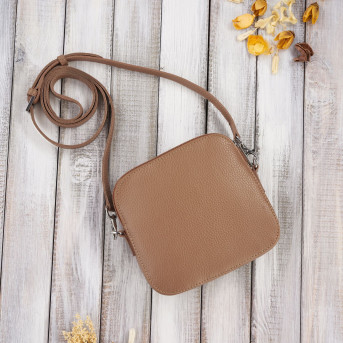 Torebka damska mała skórzana IN-61 torebeczka damska ze skóry naturalnej PAOLO PERUZZI