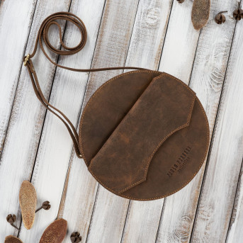 Torebka damska mała T-92-LB torebka damska skórzana na ramię Paolo Peruzzi