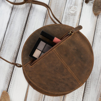 Torebka damska mała T-92-LB torebka damska skórzana na ramię Paolo Peruzzi