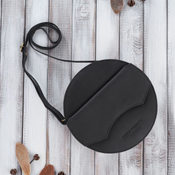 Torebka damska mała T-92-HBL torebka damska skórzana na ramię Paolo Peruzzi