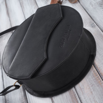 Torebka damska mała T-92-HBL torebka damska skórzana na ramię Paolo Peruzzi