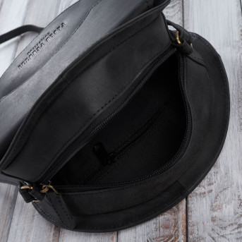 Torebka damska mała T-92-HBL torebka damska skórzana na ramię Paolo Peruzzi